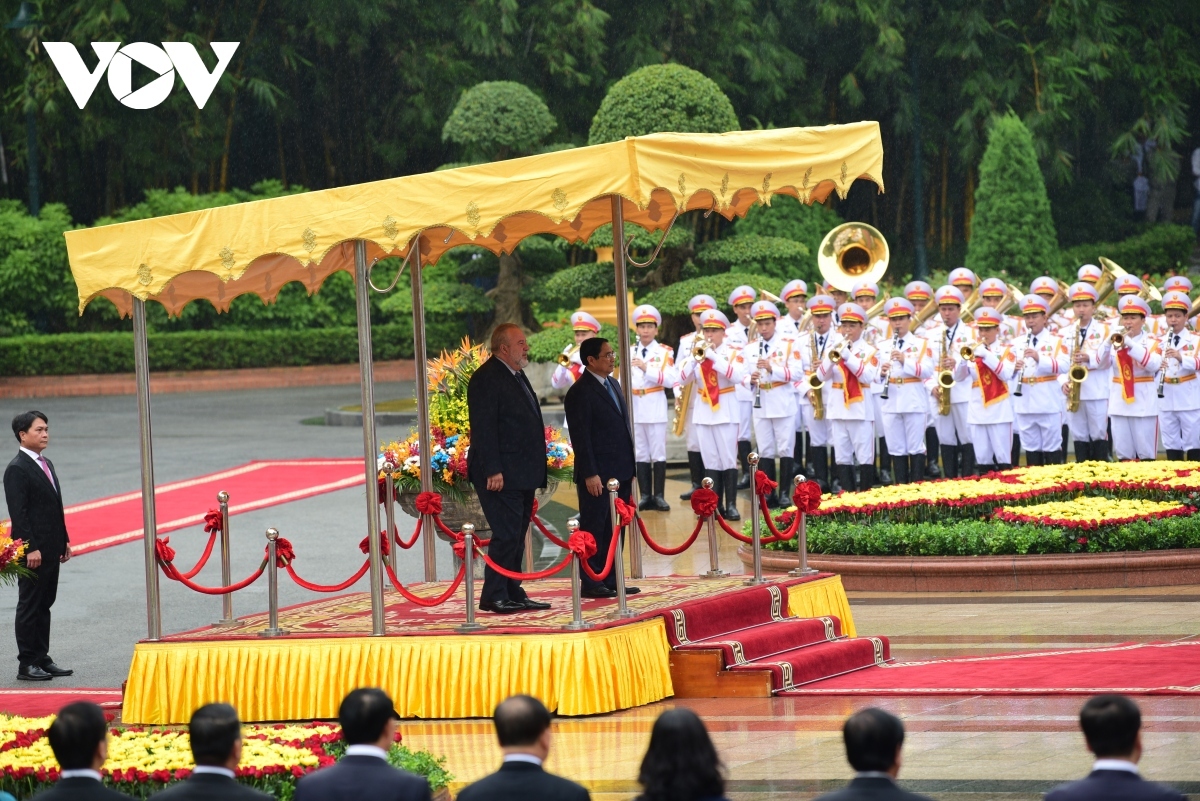 Toàn cảnh chuyến thăm hữu nghị chính thức Việt Nam của Thủ tướng Cuba