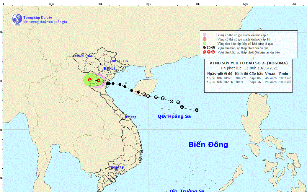 Ap thap nhiet doi gay mua to o nhieu noi, gio giat cap 7 hinh anh 1