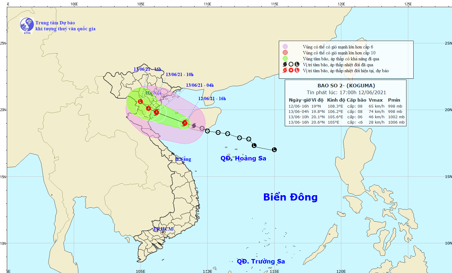 bao so 2 cach thai binh, thanh hoa gan 300km hinh anh 1