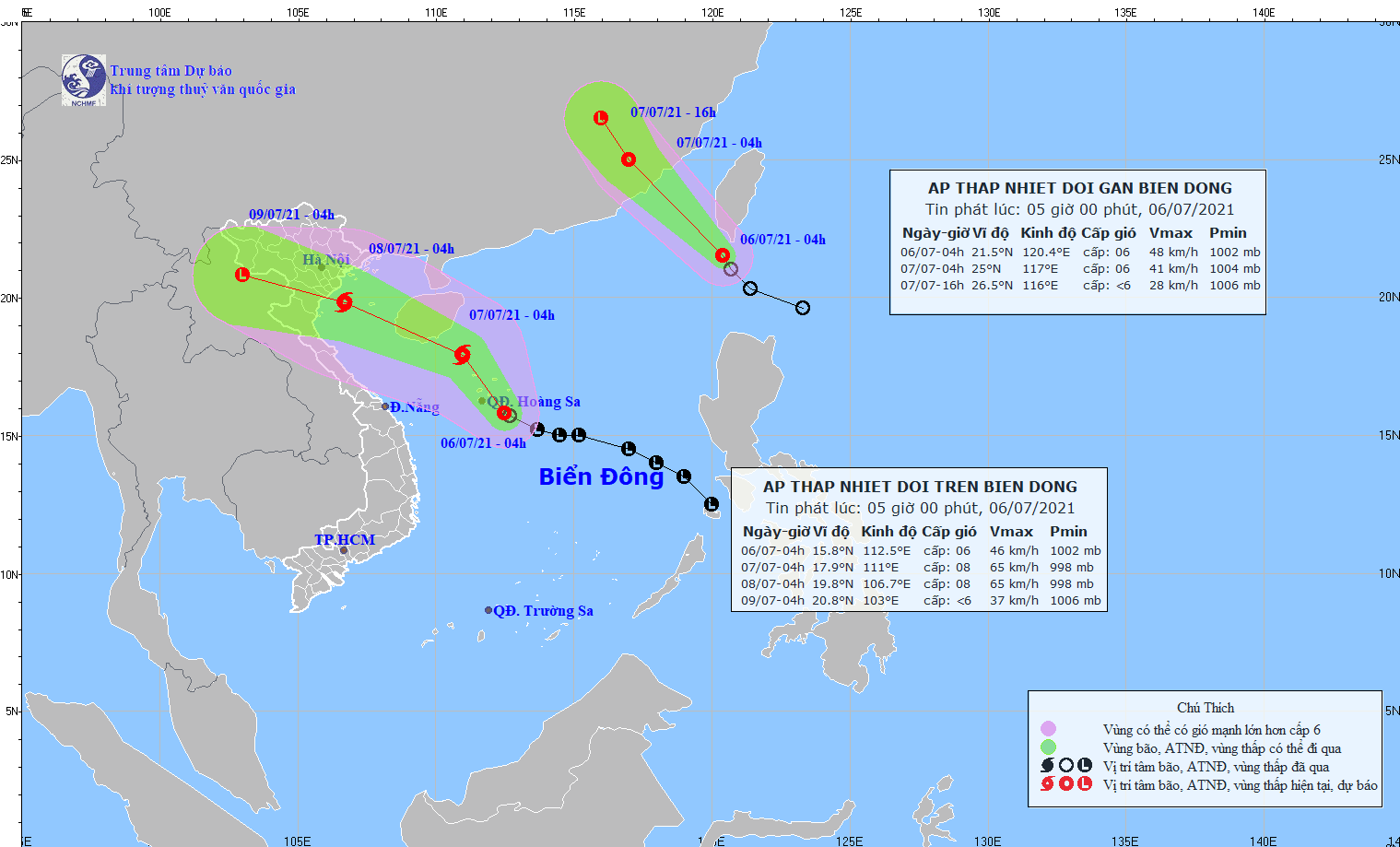 tropical depressions start to form in east sea, bring heavy rain to vietnam picture 1