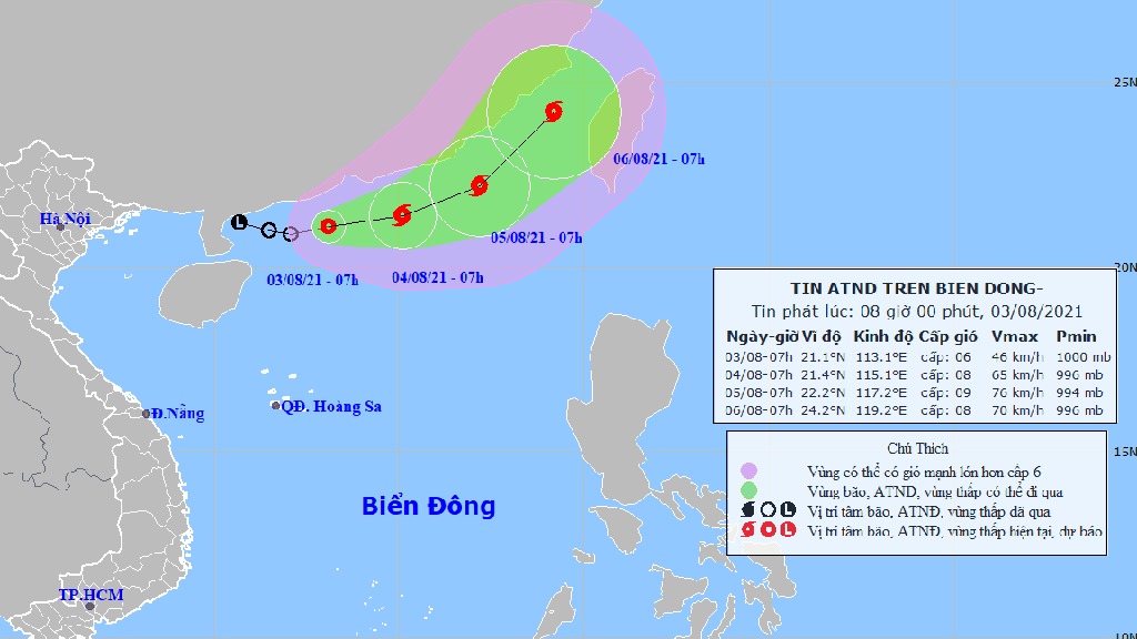 tropical depression in east sea to impact gulf of tonkin picture 1