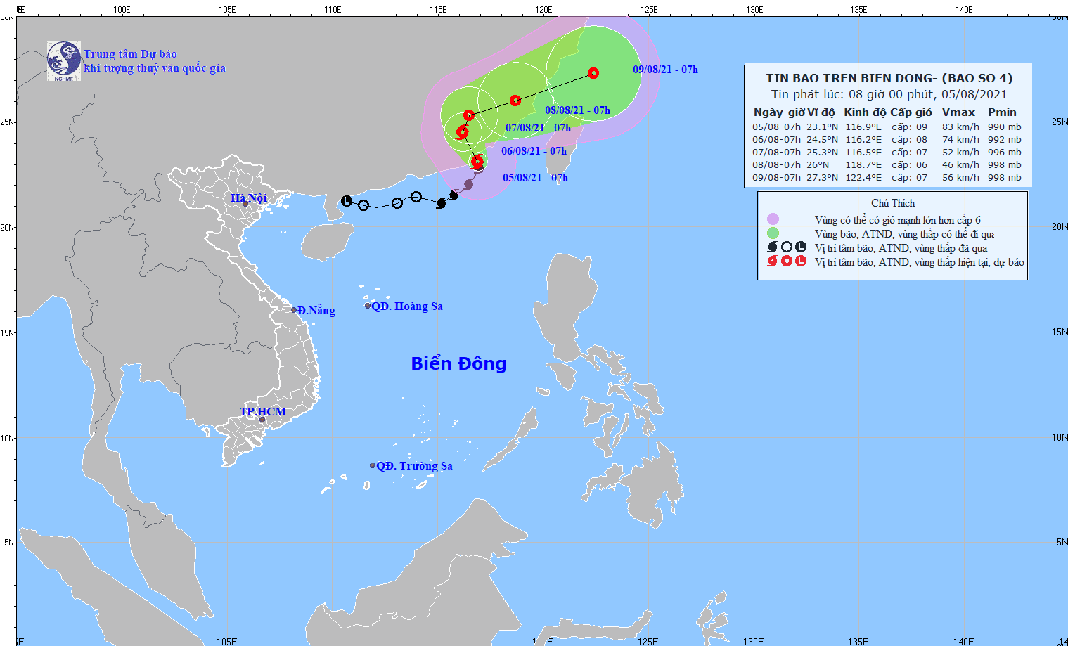 bao so 4 dang o phi a nam ti nh qua ng Dong, manh cap 9, hinh anh 1