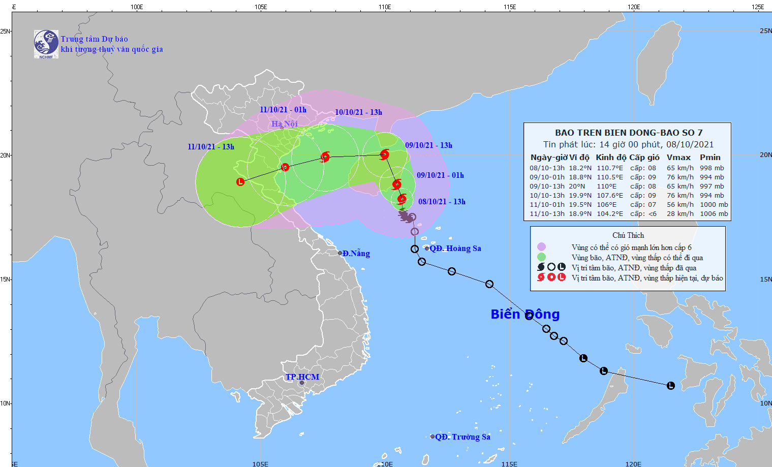 canh bao rui ro thien tai cap do 3 voi bao so 7 hinh anh 1