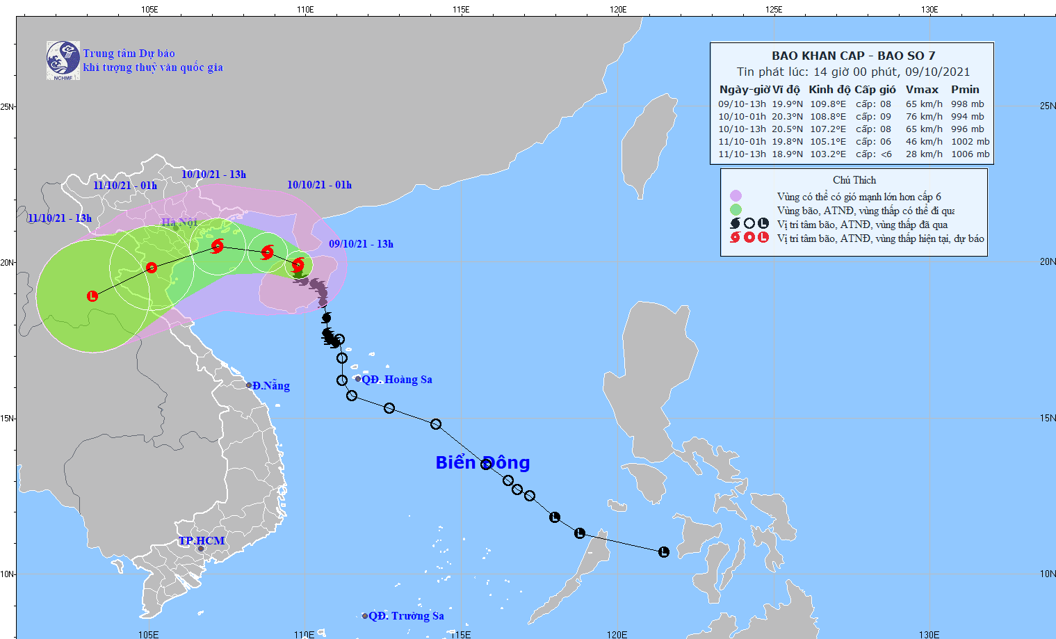 bao so 7 tuong tac voi khong khi lanh gay mua lon o bac bo va bac trung bo hinh anh 1