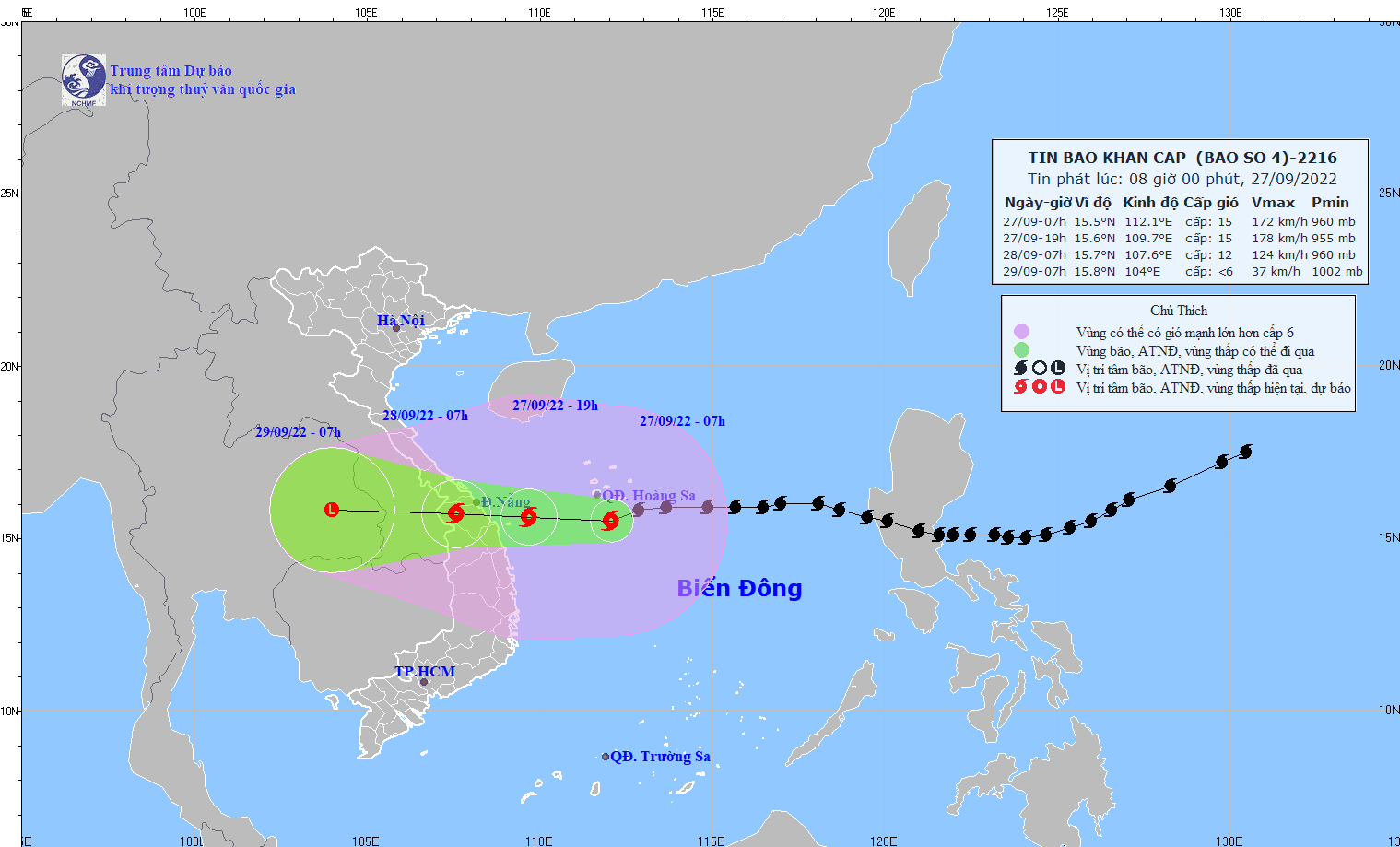 bao so 4 ca ch da t lie n khu vu c Da na ng-qua ng nga i khoa ng 360km hinh anh 1