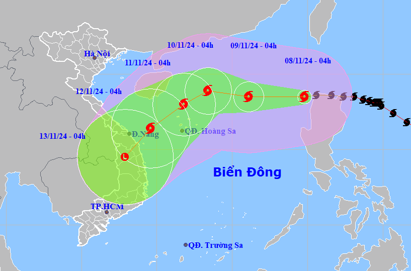 3 san bay cua viet nam se chiu anh huong truc tiep khi bao so 7 tien vao hinh anh 1