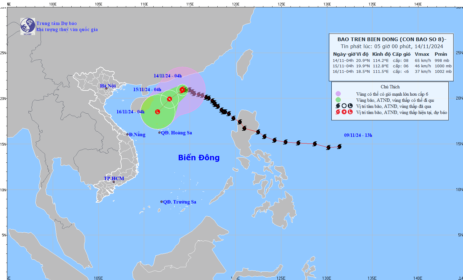 bao so 8 tren bien Dong co suc gio giat cap 10 hinh anh 1