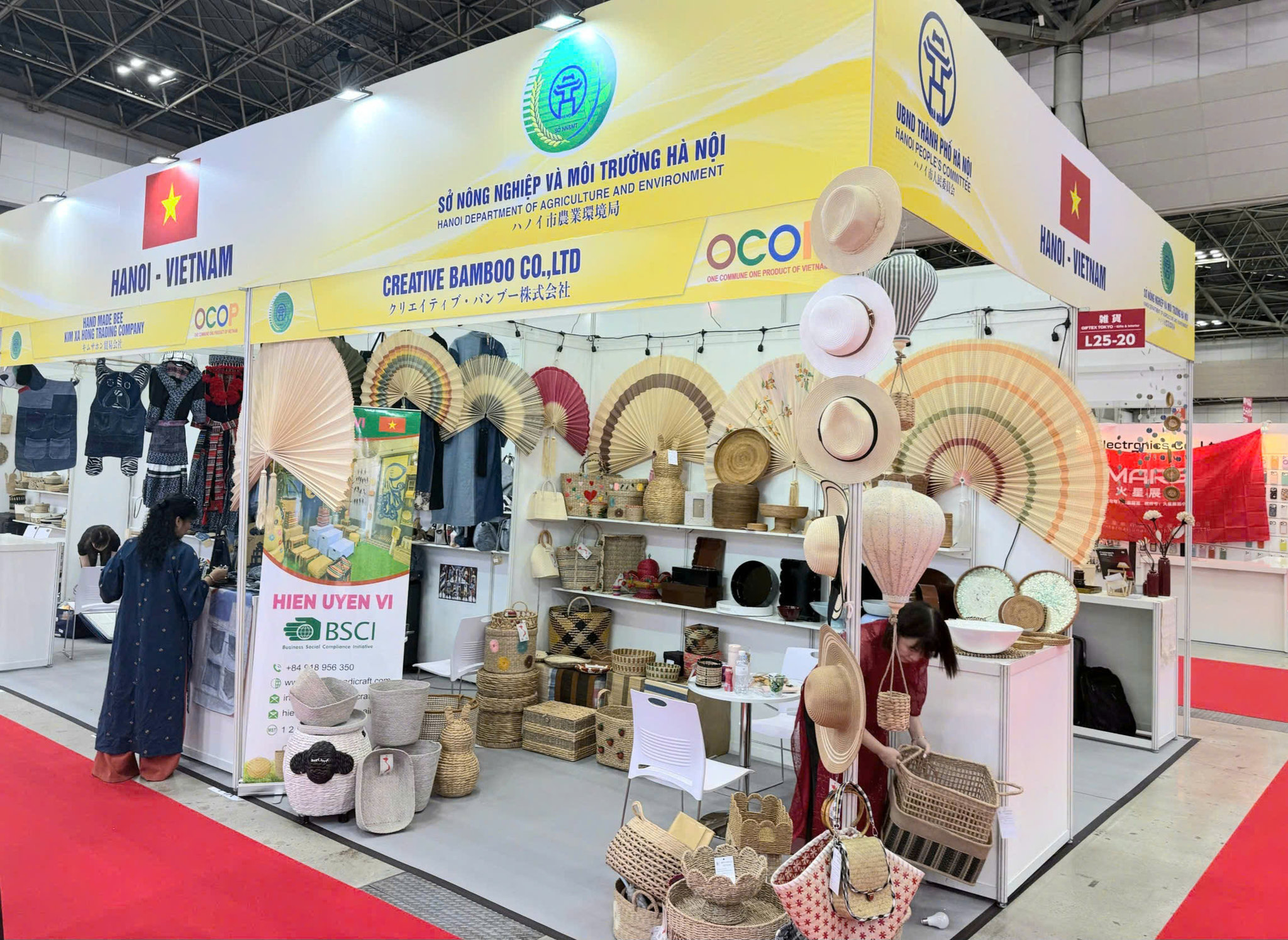 Hanoi promotes handicrafts and OCOP products at Lifestyle Week Tokyo 2026