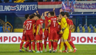 U23 Việt Nam xuất sắc vào bán kết U23 Đông Nam Á 2022 (Ảnh: VFF).