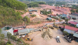 Nhà xưởng chế biến gỗ "mọc lên như nấm" ở huyện Sơn Động, tỉnh Bắc Giang