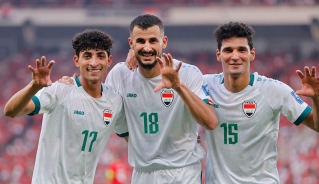ĐT Iraq vẫn duy trì thành tích toàn thắng ở vòng loại thứ 2 (Ảnh: Liên đoàn Bóng đá Iraq).