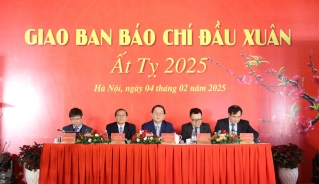 Hội nghị Giao ban báo chí đầu xuân Ất Tỵ 2025.