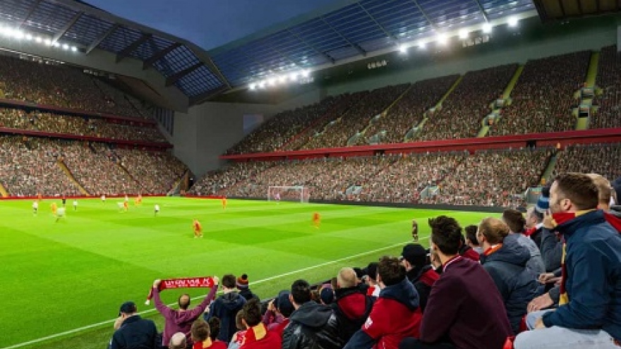 Liverpool hoãn kế hoạch nâng cấp sân Anfield vì Covid-19 