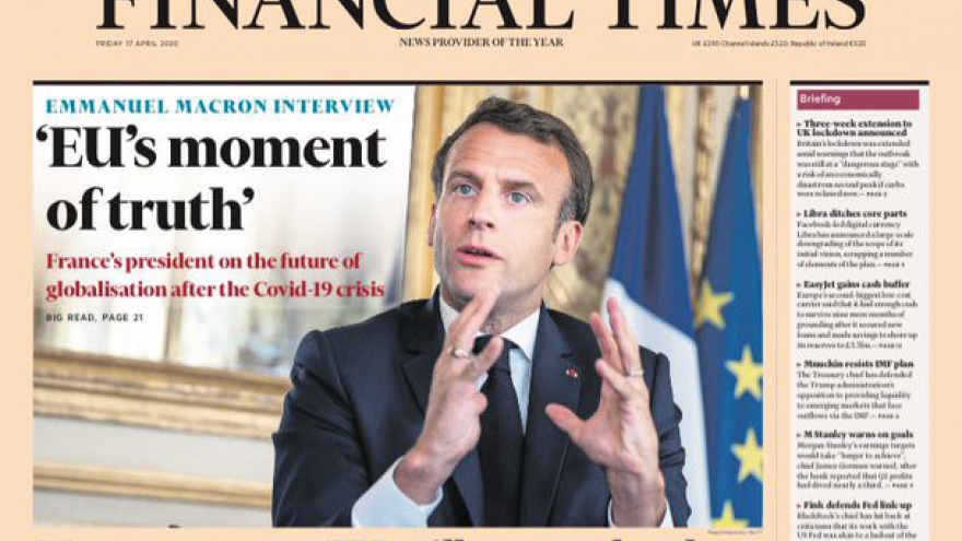 Tổng thống Pháp Macron nghi ngờ cách Trung Quốc chống Covid-19