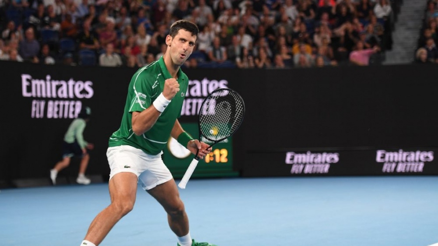 Djokovic được cấp thị thực để tới tham dự giải Australian Open 2023