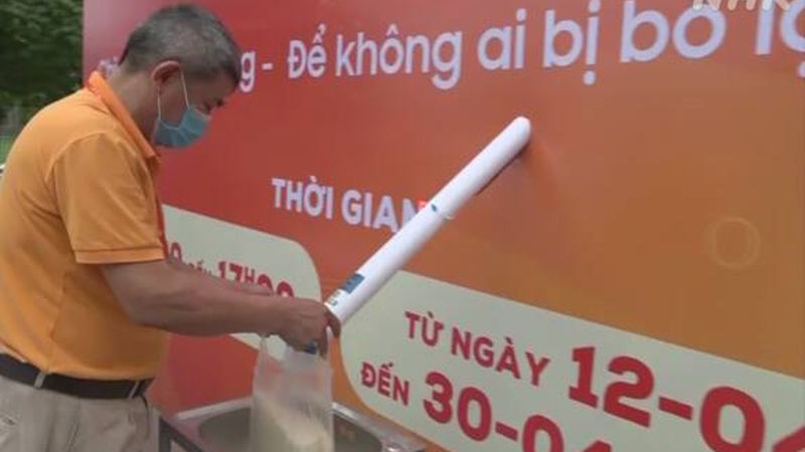 Đài NHK của Nhật Bản đăng tin về ATM gạo tại Việt Nam