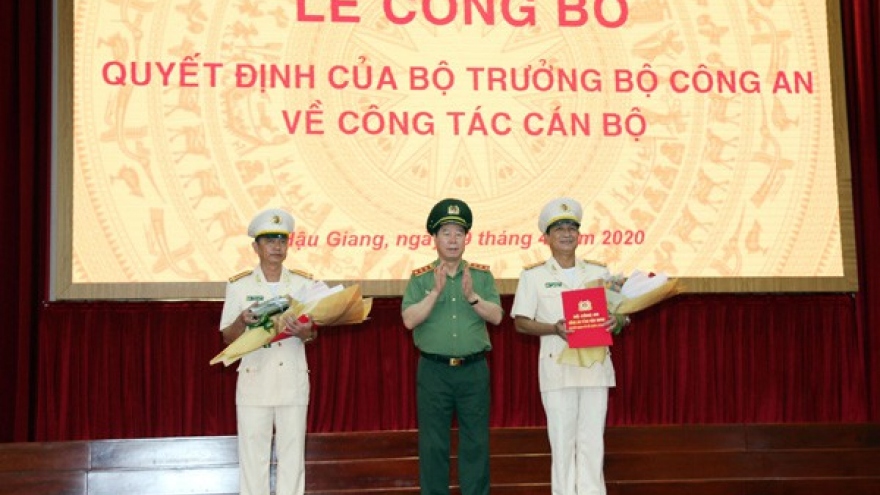 Thượng tá Huỳnh Việt Hòa giữ chức Giám đốc Công an tỉnh Hậu Giang