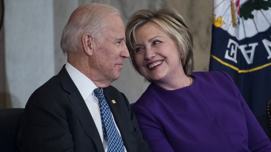 Bà Hillary Clinton ủng hộ ông Biden làm ửng viên Tổng thống Mỹ