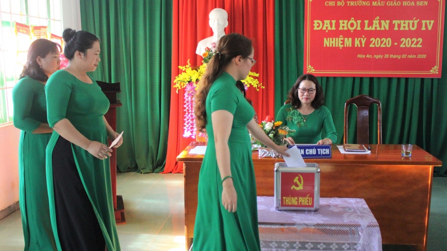 Đắk Lắk chọn hai Đảng bộ cấp huyện tiến hành Đại hội điểm