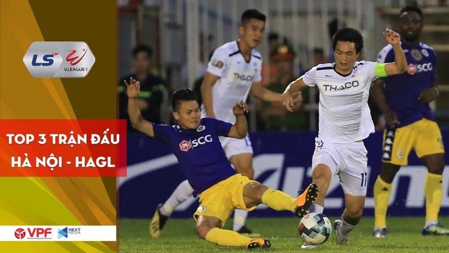 VIDEO: Những cuộc đối đầu kinh điển giữa Hà Nội FC và HAGL