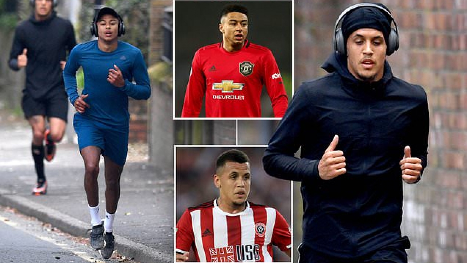 Jesse Lingard ra đường chạy bộ cùng “ngựa chứng” một thời của MU