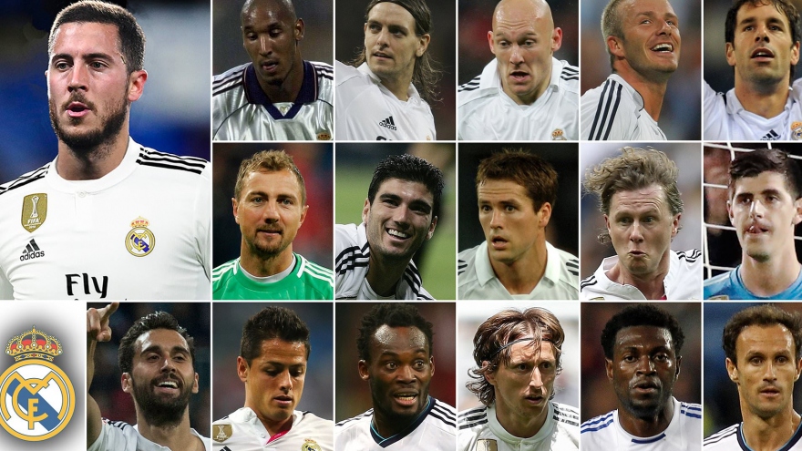 Những ngôi sao rời khỏi Premier League để đi theo tiếng gọi của Real Madrid