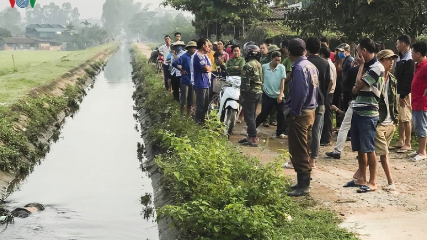 Phát hiện một người đàn ông tử vong dưới kênh dẫn nước ở Điện Biên