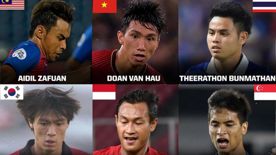 Van Hau named among leading Asian defenders