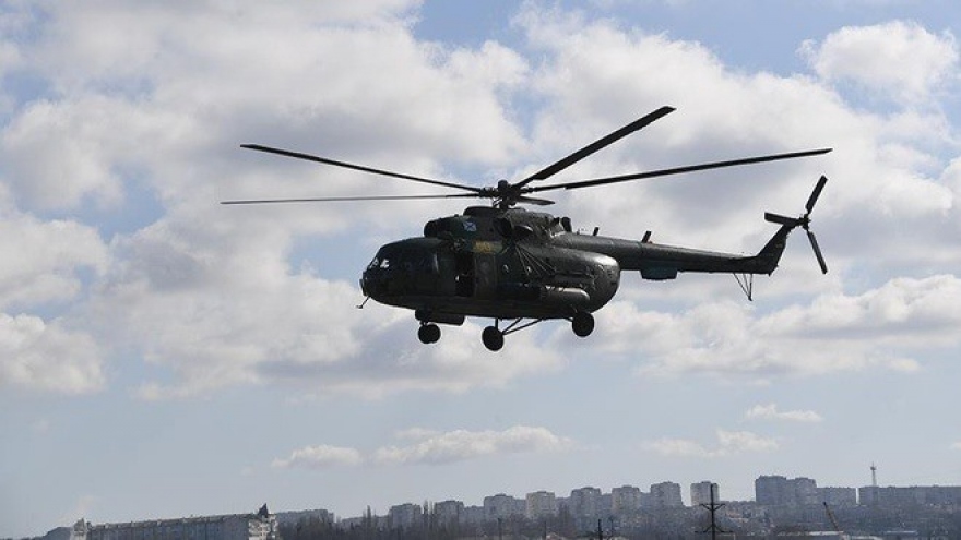 Trực thăng quân sự Nga gặp nạn, 4 người thiệt mạng