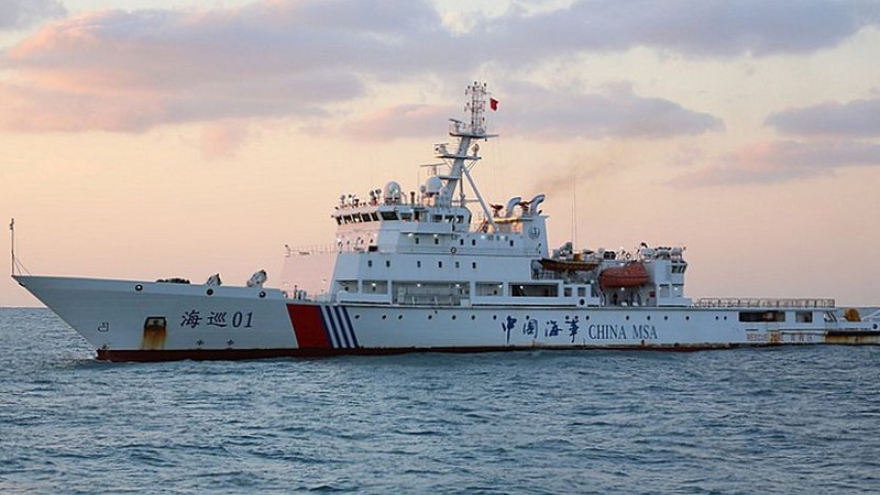 Nhật Bản phản ứng việc tàu Trung Quốc xâm nhập biển Hoa Đông