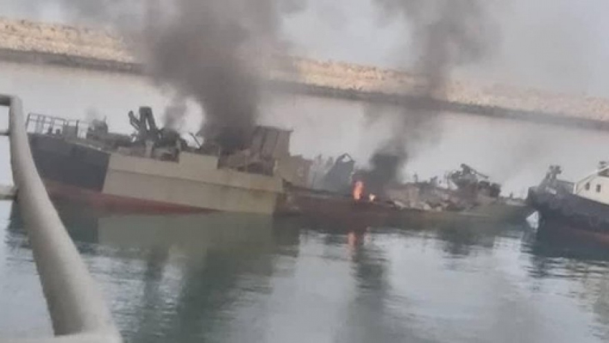 Iran công bố video vụ bắn nhầm tàu chiến khiến 19 người thiệt mạng