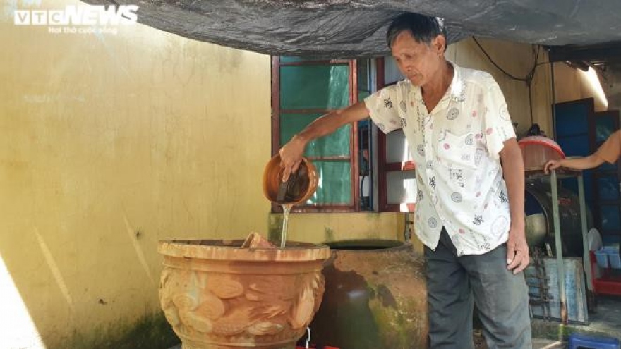 Dân xã đảo ở Quảng Nam lao đao vì nước ngầm nhiễm phèn