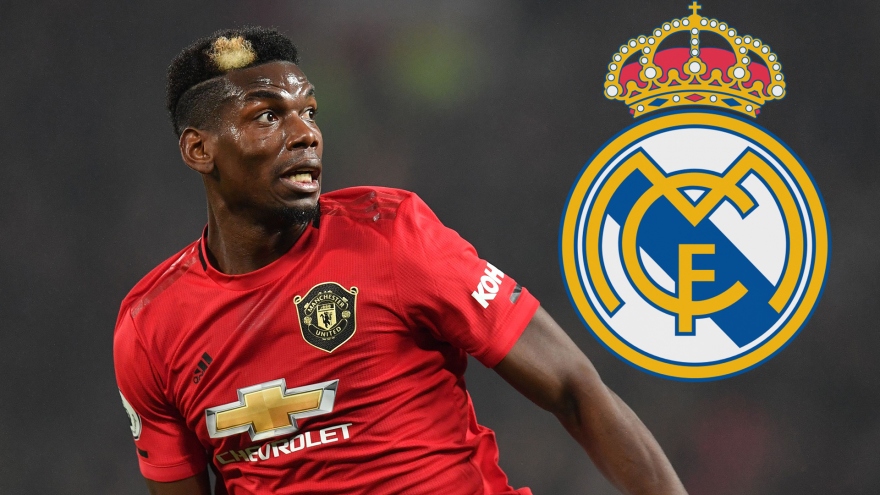 Pogba trình bày mong muốn chuyển sang Real Madrid với ban lãnh đạo MU