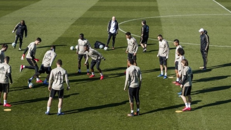 Real Madrid sẽ trở lại tập luyện vào ngày 11/5