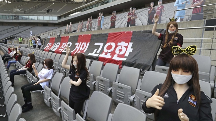 CLB Hàn Quốc bị phạt nặng vì sử dụng búp bê tình dục trên SVĐ