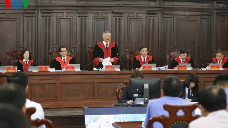 Chánh án TAND Tối cao Nguyễn Hòa Bình xét xử vụ Hồ Duy Hải