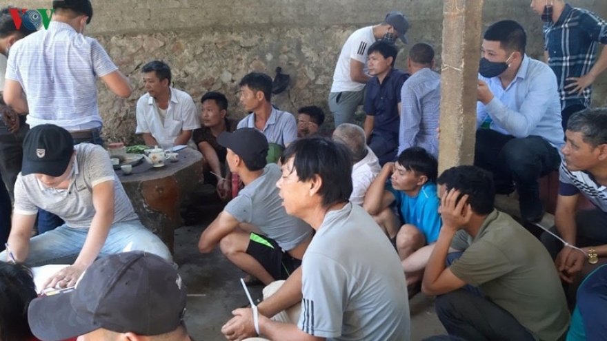 Công an đột kích sới gà “khủng” ở Nghệ An