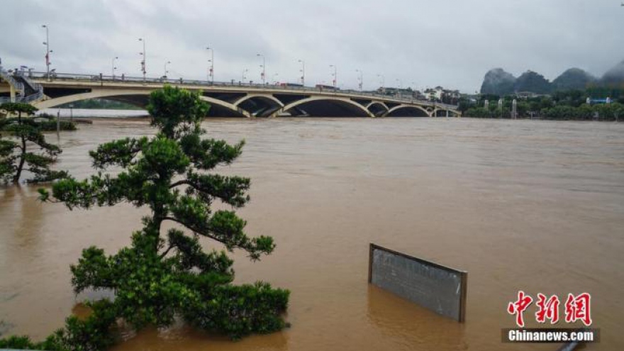 39 người thiệt mạng và mất tích trong mưa lũ tại miền Nam Trung Quốc