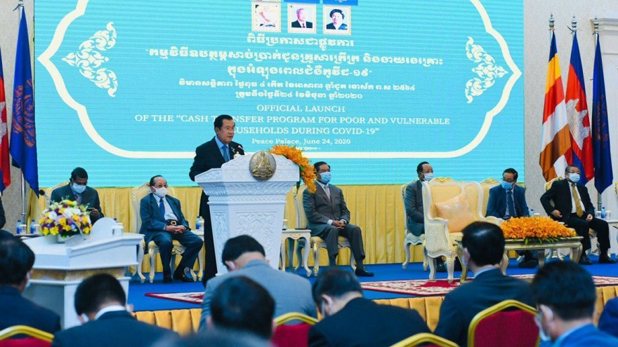 Thủ tướng Campuchia: Không để người dân nào chết đói vì Covid-19