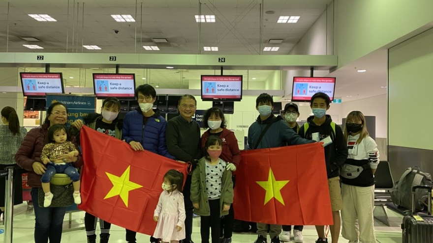 Hơn 300 công dân Việt Nam tại Australia sẽ về nước ngày 3/7