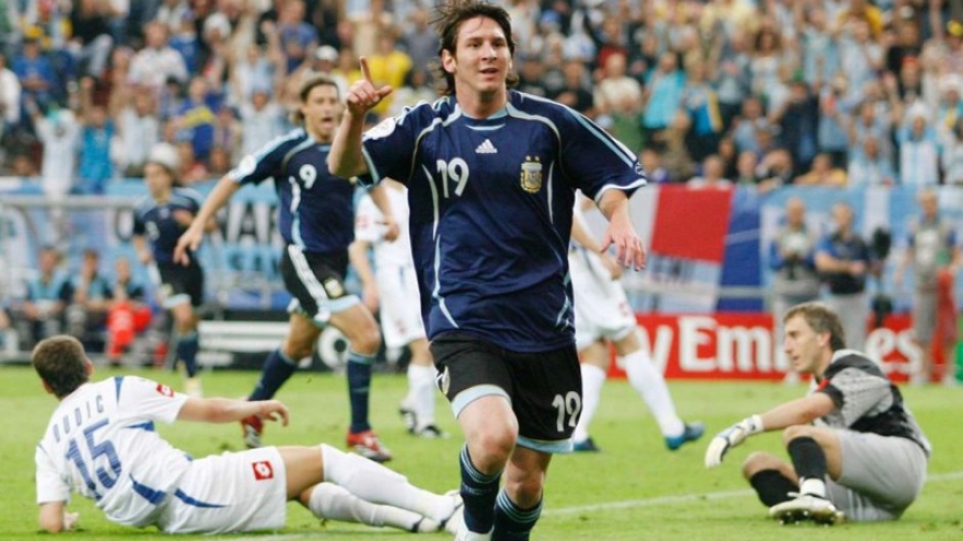 Ngày này năm xưa: Messi ghi bàn đầu tiên ở World Cup
