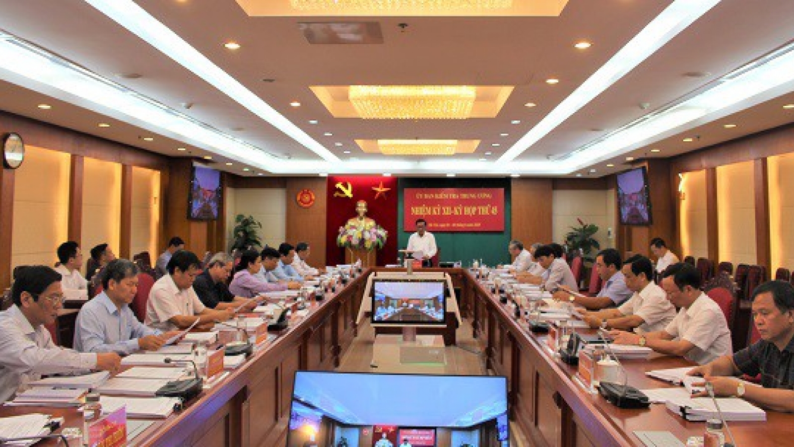 Toàn văn thông cáo báo chí phiên họp 45 của Ủy ban Kiểm tra Trung ương