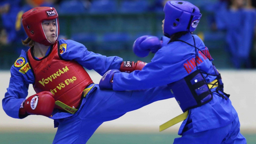 Vovinam Việt Nam đánh dấu sự trở lại sau dịch Covid-19