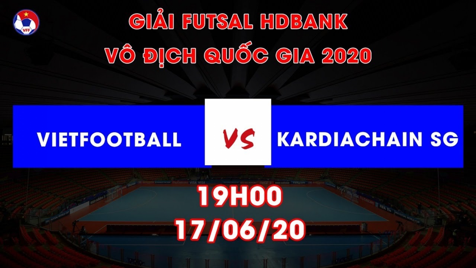 Xem trực tiếp Vietfootball vs Kardiachain Sài Gòn