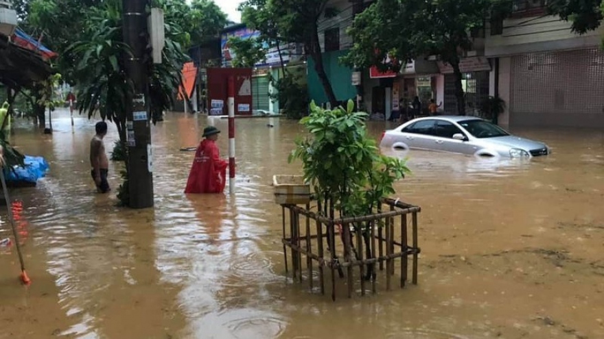 Mưa lớn trên diện rộng, nguy cơ lũ quét, sạt lở đất ở các tỉnh Tây Bắc