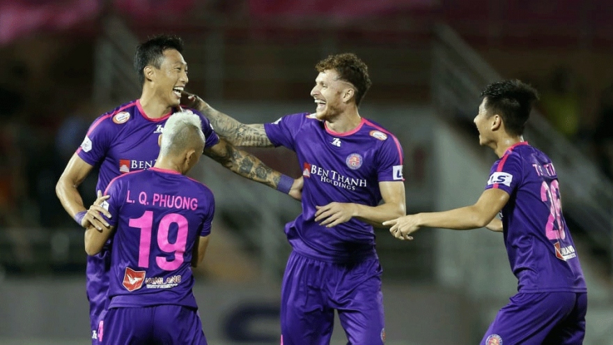 Sau vòng 9 V-League 2020: Sài Gòn FC thắng lớn, tiếc cho HAGL