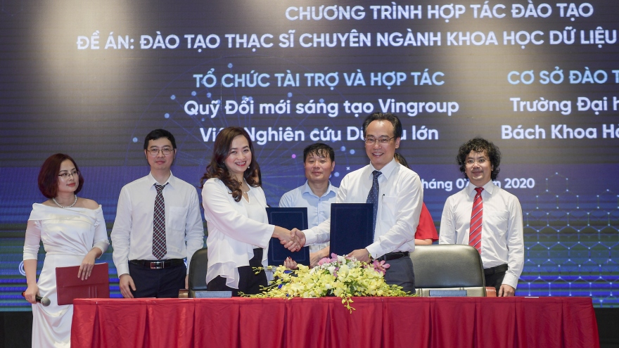 Vingroup hợp tác với 5 trường đại học, viện nghiên cứu đào tạo thạc sỹ