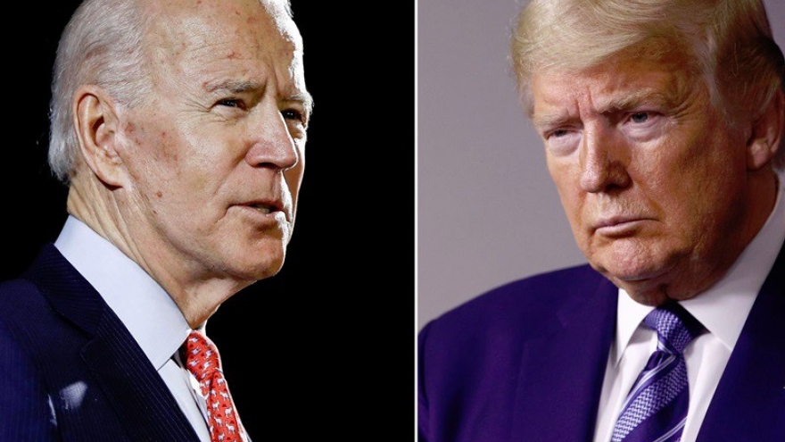 Ông Biden tiếp tục dẫn trước Tổng thống Trump trong các khảo sát