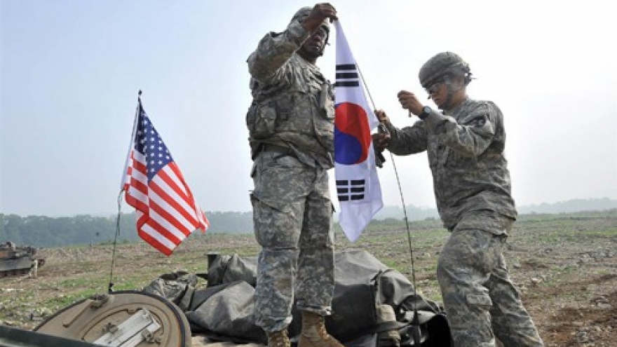 Mỹ cân nhắc việc cắt giảm binh sỹ đồn trú ở Hàn Quốc
