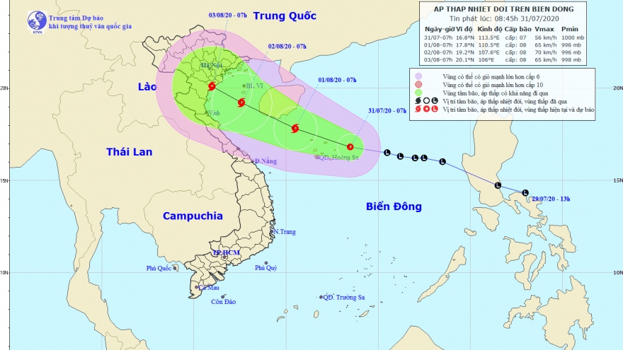 Tropical depression in East Sea likely to develop into typhoon